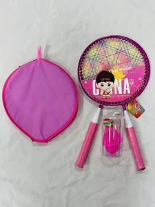 Phim Hoạt Hình Thiết Kế Trẻ Em Của Thép Trọng Lượng Nhẹ Cầu Lông Vợt Chèo Bộ Xách Tay Con Cầu Lông Kit Đồ Chơi Cho Thể Thao Ngoài Trời - Product Image 2