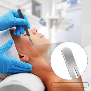 Cuchilla Dermaplane ZS 10R, cuchillas quirúrgicas estériles, 10R bisturí quirúrgico de acero inoxidable, cuchillas Dermaplaning empaquetadas individualmente - Product Image 1