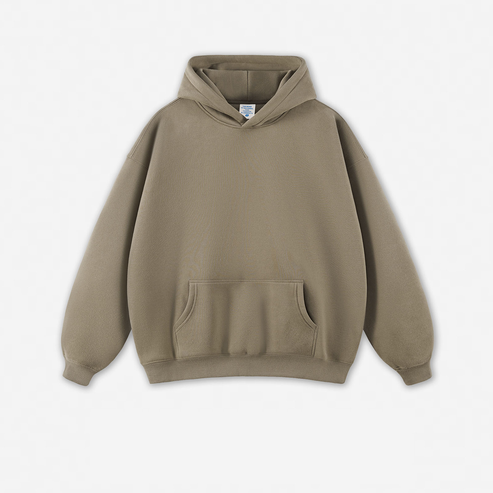 sweat à capuche marron