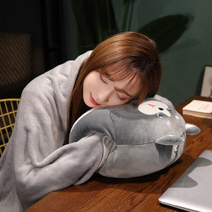 Özel Kawaii dolması hayvan peluş oyuncak <span class=keywords><strong>3</strong></span> in 1 el ısıtıcı yastık domuz tasarım doğum günü günler için PP pamuk ile dolu - Product Image 6