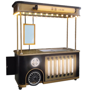 Vendite calde carrelli congelatori mobili ghiaccioli Gelato cibo camion spingere carrello Gelato Gelato carrello con congelatore - Product Image 3