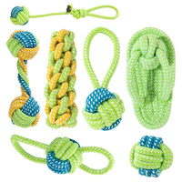 Fabricant d'accessoires pour animaux de compagnie, vente en gros, nouveaux arrivages, jouets interactifs durables et écologiques pour chats et chiens, jouets en corde à mâcher