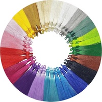 Frange de gland en soie rayonne colorée pour la fabrication de bijoux utilisation décorative polyvalente sur les textiles de maison vêtements rideaux téléphones portables
