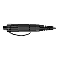 Connecteur de fibre optique étanche IP68 SC APC, connecteur étanche FTTH pour extérieur
