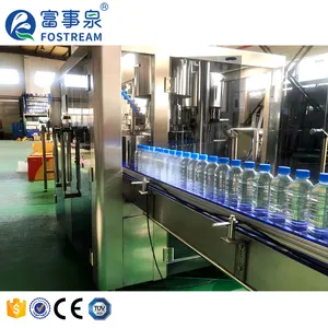 Vollautomatische Abfüllmaschine für PET-Kunststoff-Trink- und Mineralwasserflaschen und -Abfüllmaschine