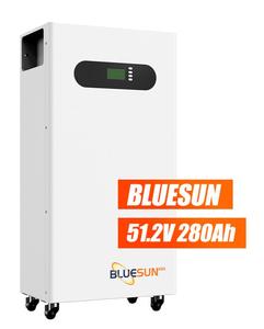 Batterie solaire verticale Bluesun 14,33 kWh, fabricants de batteries au lithium, 51,2 V 280 Ah, stockage d'énergie domestique - Product Image 1