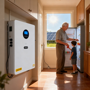 All in One Home Energy Storage System 10KWH <b>Battery</b> Solar 48VDC Input 220/230V AC Output 50/60Hz ZLWM-A-AZ-009 Lithium Ion Solar - Product Image 1