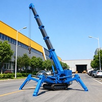 Crane Spider Terlaris Dijual dengan Kecepatan 0-2.5km/jam untuk Akses Sempit