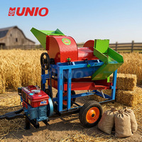 Unité complète autonome de séparation des grains pour maïs, sorgho, soja – Batteuse multifonctionnelle à prix direct usine pour la vente en gros