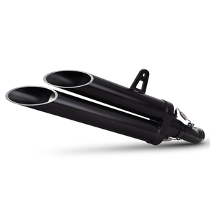 Pot d'Échappement Complet Noir Moto, Tuyau de Liaison Central Double Sortie Silencieux pour <span class=keywords><strong>Honda</strong></span> CMX300 <span class=keywords><strong>CMX</strong></span> <span class=keywords><strong>Rebel</strong></span> <span class=keywords><strong>500</strong></span> Rebel300 CMX500 - Product Image 1