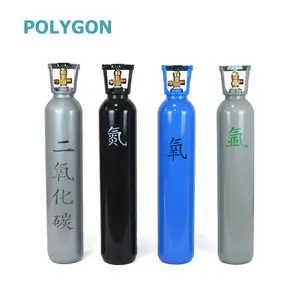 Гелиевый аргон, кислород, пропан, водородный медицинский азотный баллон с газовым баллоном, клапан