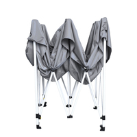 Carpa Publicitaria Resistente al Agua, Plegable, 3x3, para Exteriores, con Logotipo Visible, Resistente al Viento