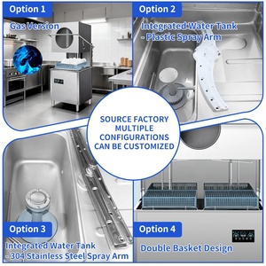 Lavavajillas Automático de Alta Eficiencia, Ahorro de Energía, Lavaplatos de Uso Pesado, Nuevo Modelo con Sistema Inteligente para Cocina - Product Image 6