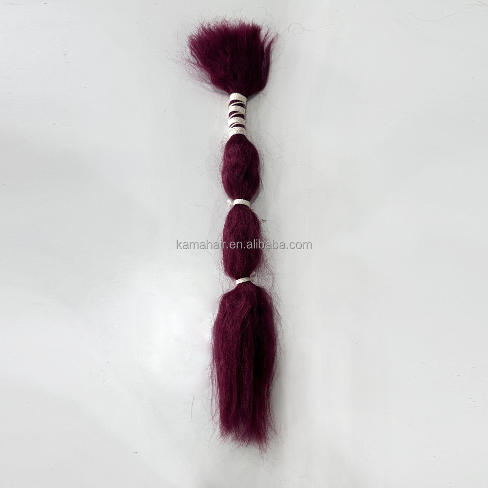 Wholesale Double Drawn Brazilian Natural Black Wet and Wavy Virgin Remy Hair Deep Wave Braiding Hair Extension Detail Section 5