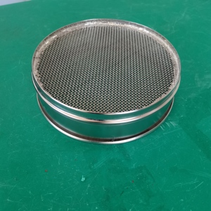 Standard Inspection Sieve for Particle Size Analysis Stainless Steel Woven Wire <b>Mesh</b> Test Sieve , Custom <b>Mesh</b> Available - Product Image 3