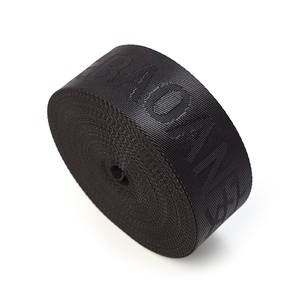 Tùy Chỉnh Màu Đen 50Mm <span class=keywords><strong>PP</strong></span> Mới Dệt Dây Đeo Vải Băng Nylon Vải Vành Đai Băng - Product Image 3