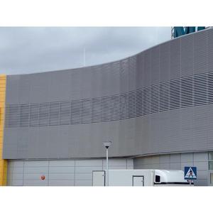 Revêtement mural extérieur imperméable en WPC, <span class=keywords><strong>plaque</strong></span> murale en <span class=keywords><strong>PVC</strong></span> sablée, fabriquée en plastique - Product Image 4