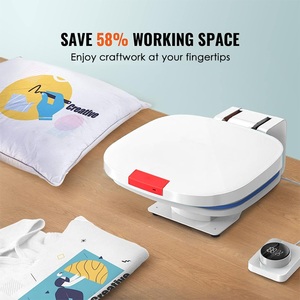 Máquina automática de impresión por sublimación de camisetas Freesub, máquina de prensa de calor con logotipo de camiseta abierta automática para pequeñas empresas F380 - Product Image 3