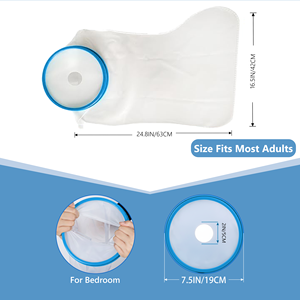 Funda Impermeable para Pierna para Ducha, Protector de Heridas Reutilizable a Prueba de Agua para Pies, Soporte con Logotipo Personalizado - Product Image 6