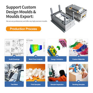 قالب حقن بلاستيكي صناعي عالي الجودة مخصص من الصين، قالب غلاف سفلي بنظام التسخين الساخن - Product Image 4