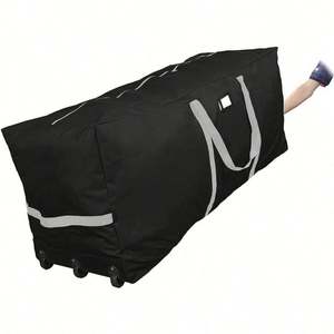 Bolsa de Almacenamiento para Árbol de Navidad Impermeable, Resistente a la Humedad y al Polvo, con Asa, Material de Tela Cuadrada de PP, para Uso en Interiores y Almacenamiento en Exteriores - Product Image 2