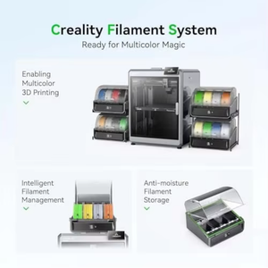 Sistema de Filamento Multicolor de 16 Colores con Cambio Automático CFS para Impresora 3D K2 Plus, Nuevo Material PLA Industrial, Plataforma Caliente de Aluminio - Product Image 3