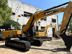 Excavadora sobre orugas hidráulica Sany SY215C fabricada en Japón 2022 modelo 20TON con motor y bomba Shanghai Yard - Product Image 2