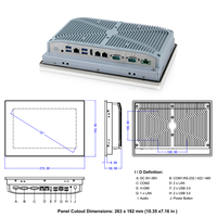PC industriel sans ventilateur 10,1 pouces IP66 SUS304 prêt pour l'Edge AI, Intel N97 2.5GbE DDR5, pour l'IIoT et la fabrication intelligente