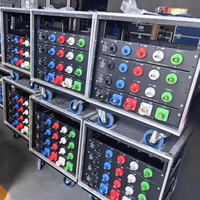 ST personnalisé 400A Camlock 3 phases 220V équipement de Distribution d'énergie éclairage d'événement boîte de Distro électrique Distribution élevée