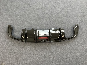Xe A5 S5 sợi carbon kết cấu phía sau khuếch tán RS5 bóng đen phía sau bội khuếch tán Splitter môi cho Audi A5 S5 B9 2017 2018 2019 - Product Image 2