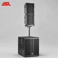Sistema de Altavoces Line Array Activos JSL K6 K7, Subwoofer Amplificado, Sistema PA de 2 Vías para Sonido en Vivo, Conciertos, Eventos y Escenarios