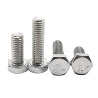 Vis hexagonales en acier inoxydable M4-M33 DIN933 à filetage complet SS304/SS316, lot varié de vis à tête hexagonale M5 M6 M8 M10 M12 M14 M16 M18 M20
