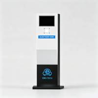 Système de stationnement sans espèces avec terminal de paiement QR à la sortie, tableau de bord central de la répartition des revenus, solution intelligente de stationnement commercial