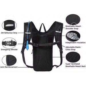 Sac d'hydratation holographique imperméable personnalisé pour femmes, échantillon gratuit Camelbek, pour le cyclisme et la course à pied. - Product Image 6