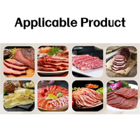 Trancheuse de viande précise pour viande précuite : poulet, saumon, filet de poisson, bœuf, bacon