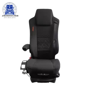 Siège conducteur à suspension pneumatique gauche droite directe d'usine WG1642510005 WG1642510006 pour pièces de camion Sinotruk Howo - Product Image 1