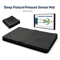 Matelas à détection de pression pour position de sommeil, 2048 points, tapis de capteur de pression en tissu pour la surveillance intelligente à domicile, à l'hôpital et à l'hôtel