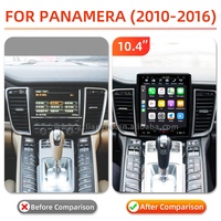Autoradio stéréo 10.4 pouces Navigation GPS pour Porsche Panamera 2010-2016 Android avec Bluetooth CarPlay Auto Video Audio