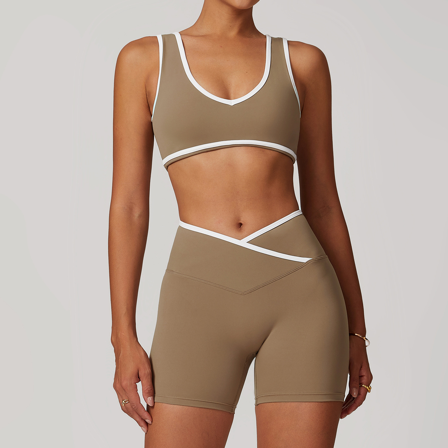 khaki Bra