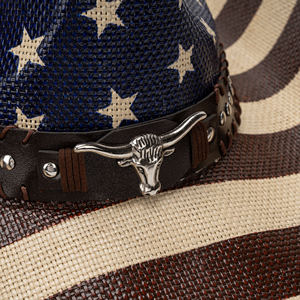 Chapeau de paille rétro tendance style western cowboy 2026, idéal pour les voyages en plein air, les sorties quotidiennes, confortable et unisexe pour hommes et femmes - Product Image 5