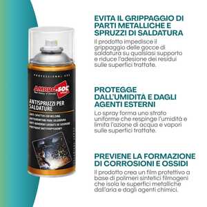 Ambro-Sol Spray Antisalpicaduras 400ml Para Soldadura Uso Profesional - Product Image 4