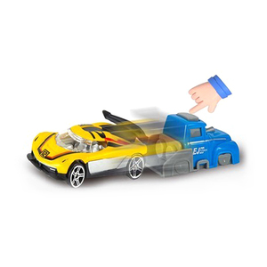 Set de Juguetes Coleccionables Sorpresa: Coche de Carreras Miniatura en Huevo Sorpresa con Expulsión para Niños, Regalo de Colección de Juego de Carreras - Product Image 4