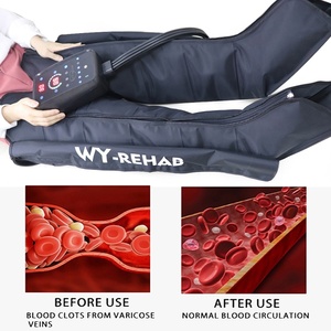 Botas de Recuperación Recargables para Atletas, Máquina de Drenaje Linfático por Presoterapia de 6 Cámaras, Masajeador de Compresión para Piernas - Product Image 4