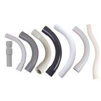 Coude en PVC conforme à la norme ISO 90° °   Raccord de tuyauterie courbé pour projets de construction électrique