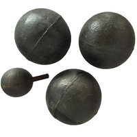 Billes de broyage en acier coulé à haute teneur en chrome pour l'exploitation minière et les cimenteries 20mm 30mm 40mm 50mm 60mm 80mm 100mm 120mm 150mm