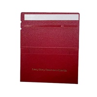 Tarjeta de Garantía de Lujo con Logotipo Personalizado, Mini Tarjeta de Papel, Sobre Pequeño con Tira Desprendible, Tarjeta VIP y Sobre para Pequeñas Empresas