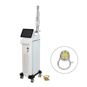 เครื่องเลเซอร์ CO2 แบบสัมผัสหน้าจอ เลเซอร์ CO2 แบบ Fractional กำจัดรอยแตกลาย เลเซอร์ CO2 กระตุ้นคอลลาเจน สำหรับคลินิกผิวหนัง - Product Image 2