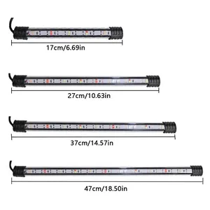 Wasserdichte Unterwasser-Aquarium-LED-Leuchte, USB-Niedervolt-Farbverstärker-Fischbeckenlampe, kompatibel mit 110V-Stromversorgung - Product Image 1