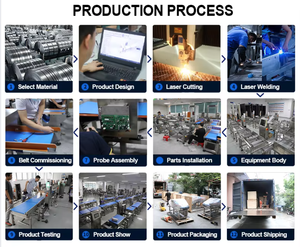 Détecteur de métaux intelligent acousto-optique haute précision en acier inoxydable pour ligne de production alimentaire - Product Image 6
