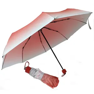 Дешевая акция зонтик градиентный цвет зонтик ручной открытый оптовая продажа зонтик дешевая горячая Распродажа в супермаркете